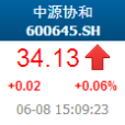 中源協和[600645]