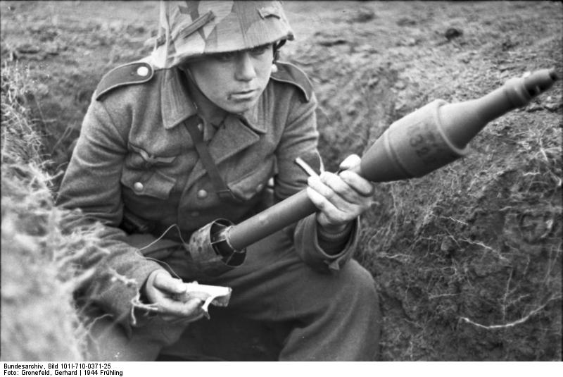 Panzerschreck的火箭推進彈藥