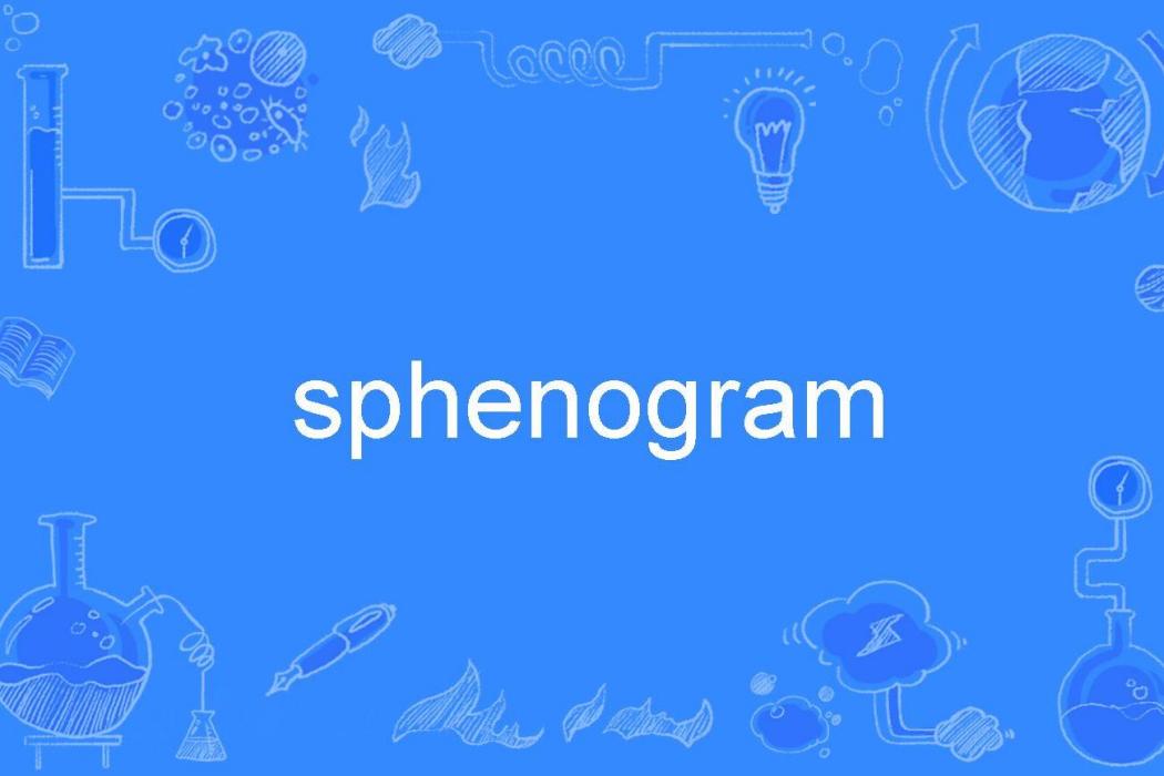 sphenogram sphenogram