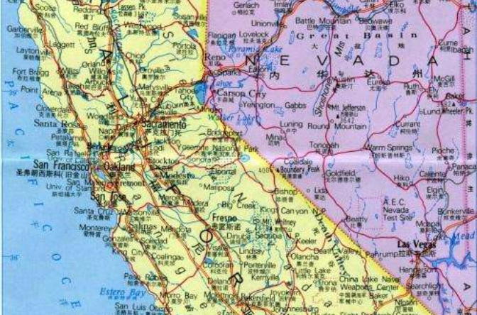 加利福尼亞州行政區劃