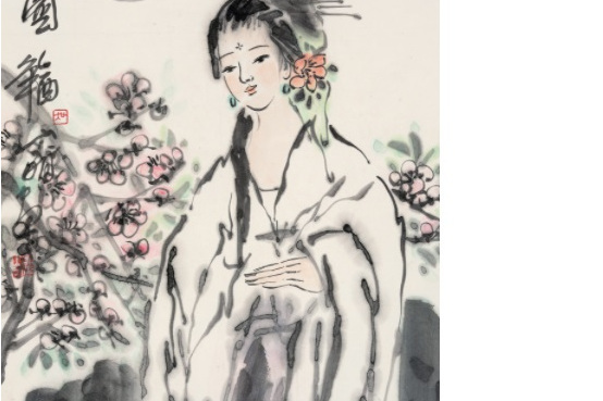 吟梅圖 吟梅圖