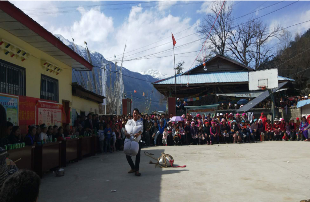2018年2月下塔林村春節、藏曆新年聯歡活動之舉重比賽