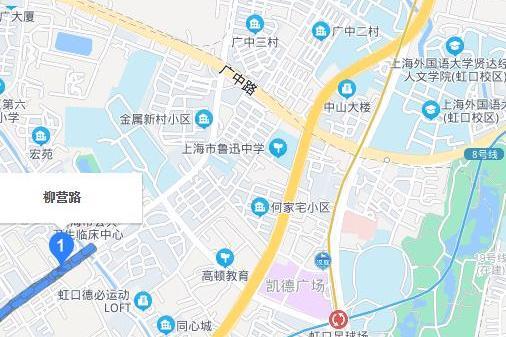 柳營路(上海市政道路柳營路) 柳營路(上海市政道路柳營路)