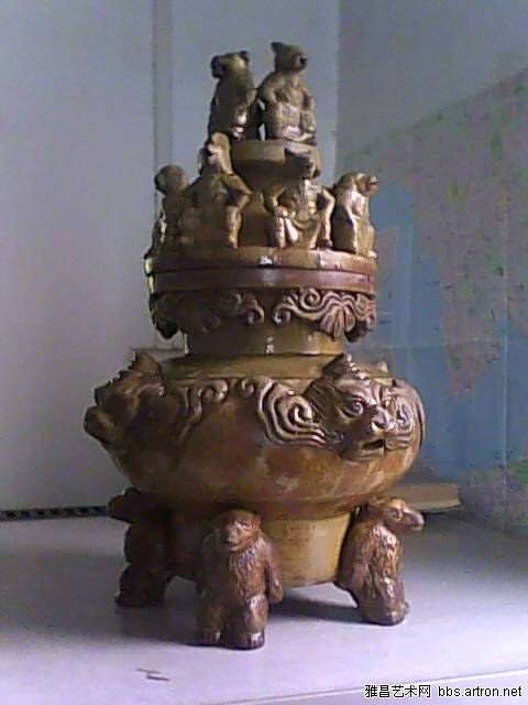 三國時期十二生肖陶俑罐
