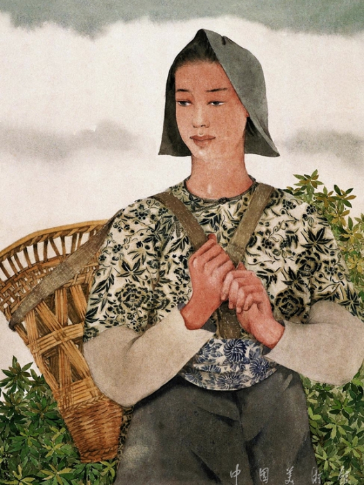 背簍(龐薰琹水彩畫) 背簍(龐薰琹水彩畫)