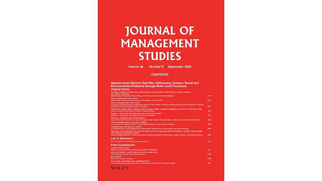 Journal of Management Studies