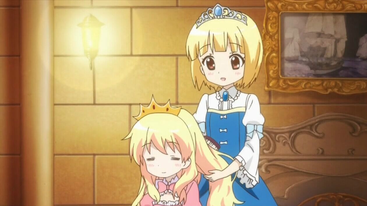 故事中小忍和愛麗絲是兩名金髮公主