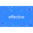 effective effective