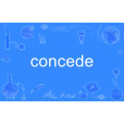 concede concede