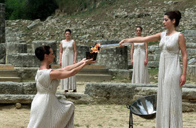 奧運會採集聖火儀式
