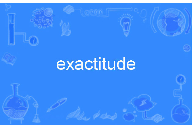 exactitude exactitude