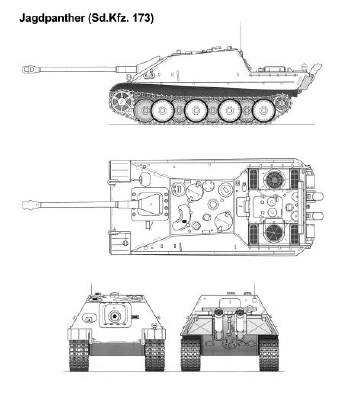 獵豹坦克外形