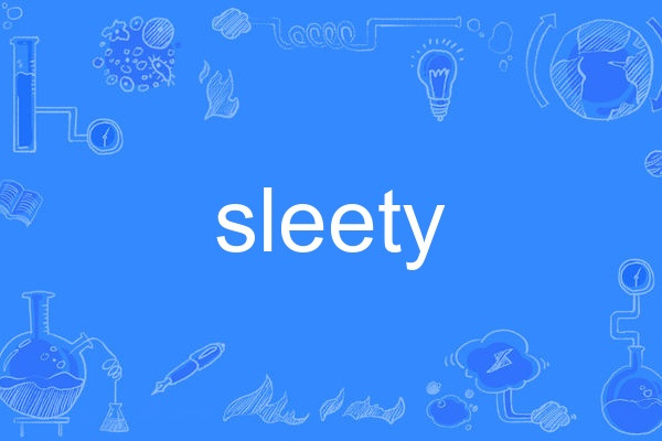 sleety