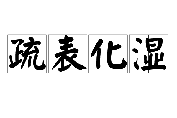 疏表化濕