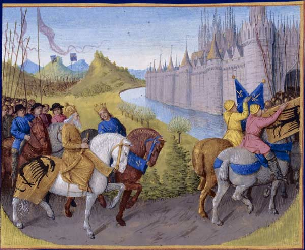 第二次十字軍到達君士坦丁堡