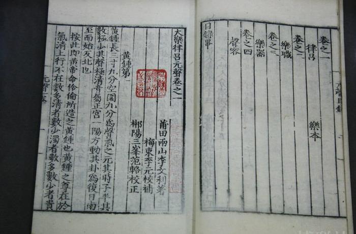 大樂律呂元聲 大樂律呂元聲