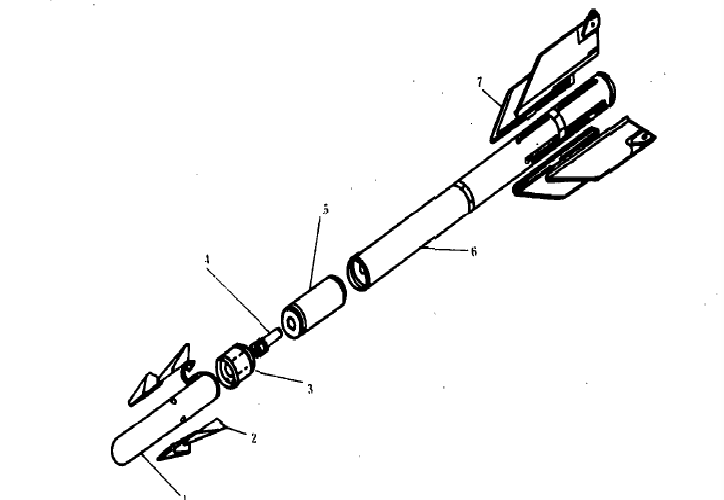 AGM-122A/B“賽德阿姆”響尾蛇反輻射飛彈