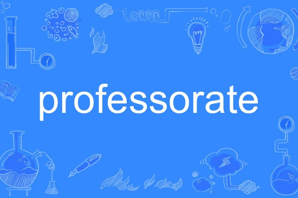 professorate professorate