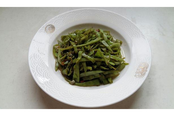 椒麻扁豆 椒麻扁豆