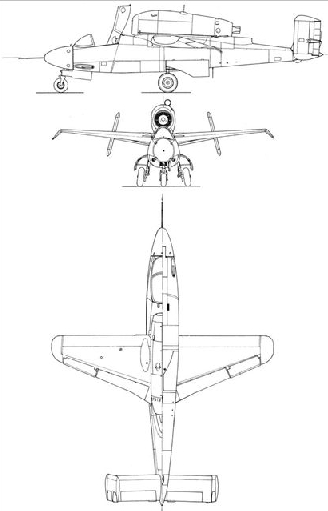 德國HE-162火蜥蜴式戰鬥機