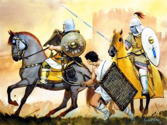 亞美尼亞騎兵和弓箭手在裝備上結合了羅馬-波斯兩種風格