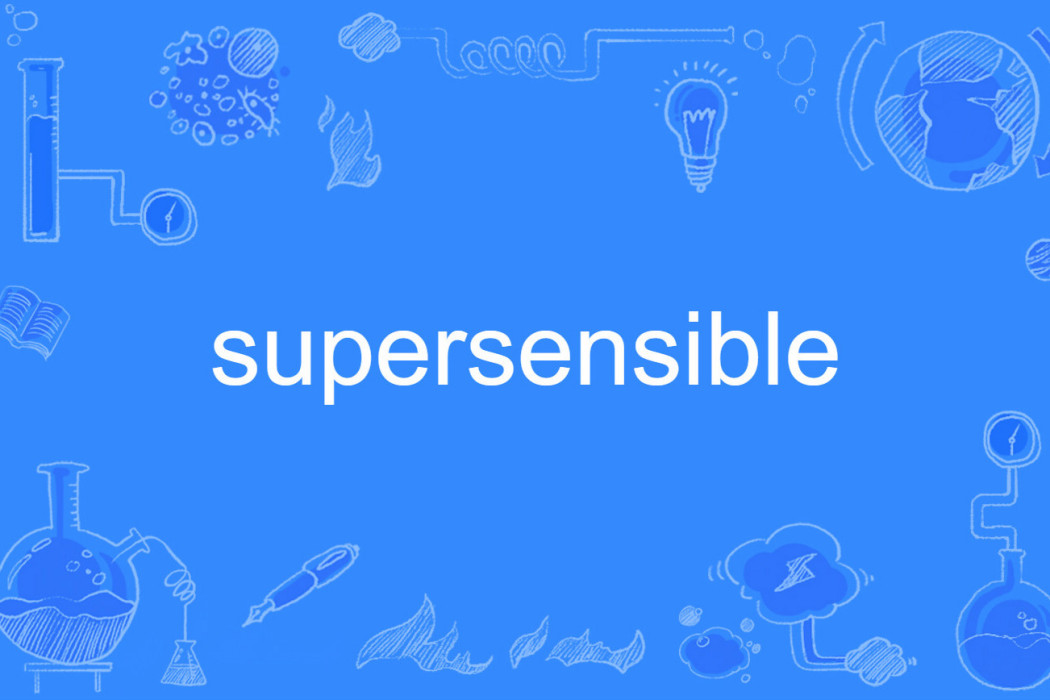 supersensible supersensible
