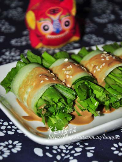 麻汁油麥菜 麻汁油麥菜