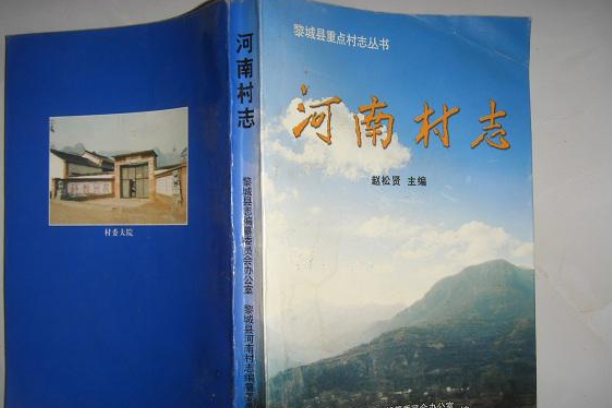 河南村志 河南村志