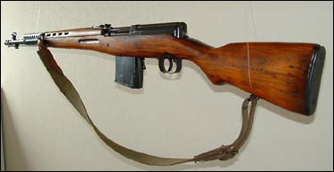 蘇聯SVT半自動步槍(軍事武器槍械)