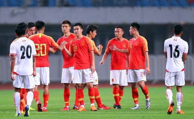 2018年5月26日，南京江寧體育中心，國足熱身賽1-0小勝緬甸
