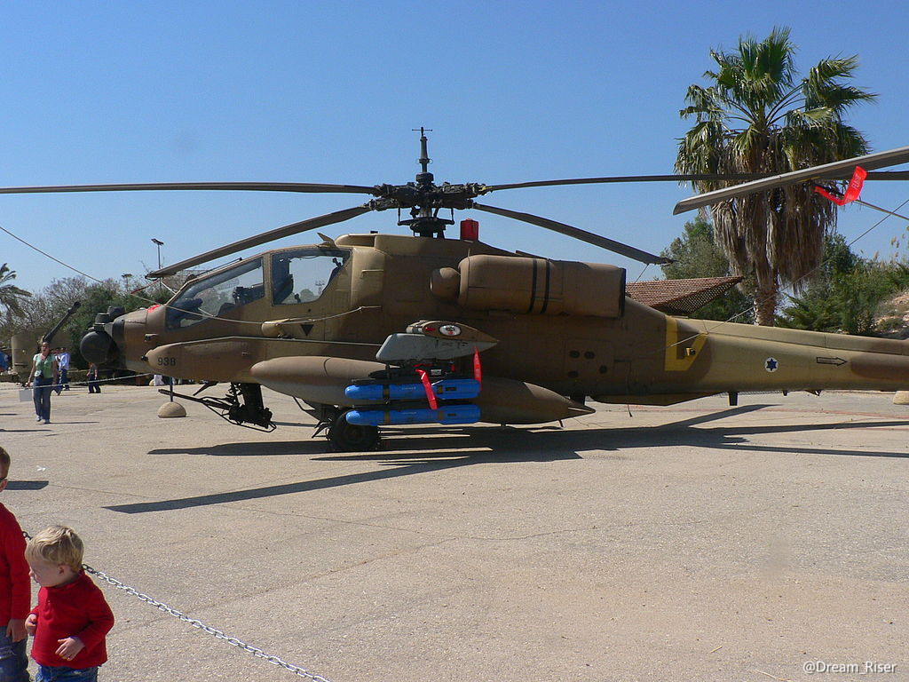 以色列的一架AH-64A