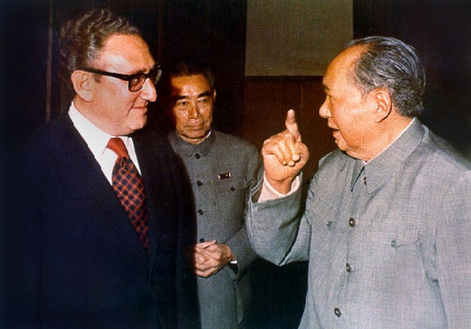 毛澤東接見基辛格