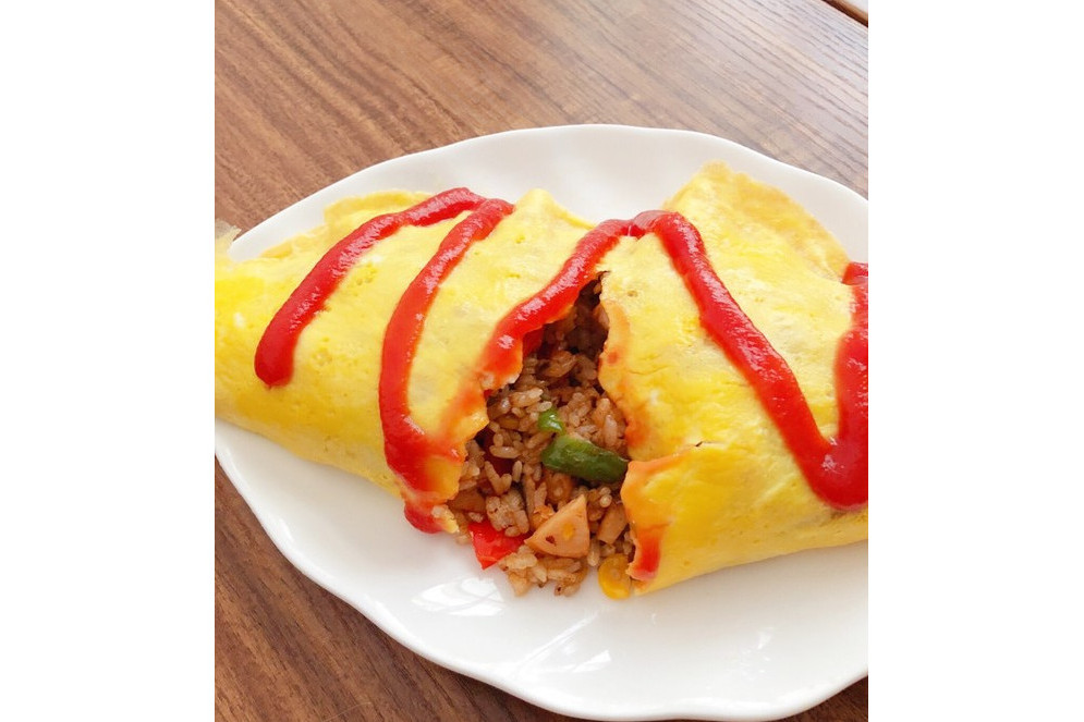 本菇蛋包飯 本菇蛋包飯