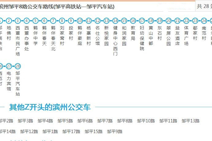 鄒平8路 鄒平8路