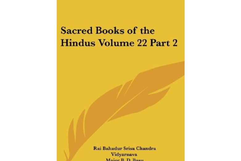 Sacred Books of the Hindus Vol. 22 Part 2 Sacred Books of the Hindus Vol. 22 Part 2