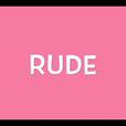 Rude(英語單詞)