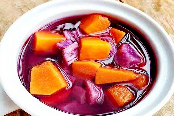 南瓜紫薯湯