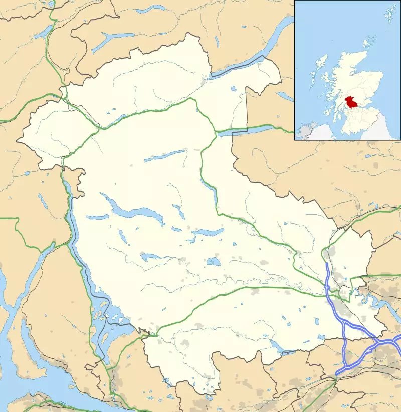 班諾克本戰場就位於蘇格蘭的中心位置