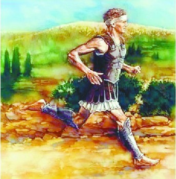 斐力庇第斯跑回雅典報信