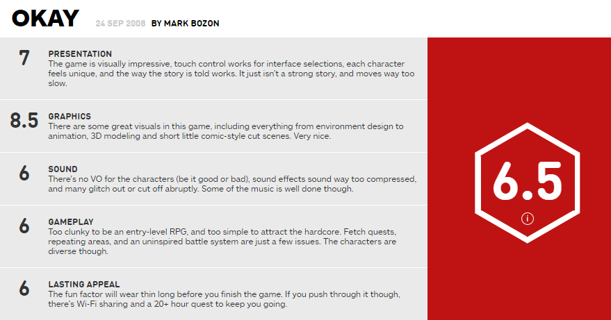 Mark Bozon對《索尼克編年史：黑暗兄弟會》的評價