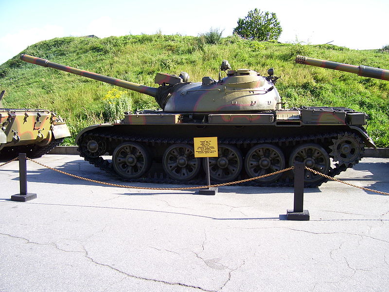 俄羅斯t-54/55主戰坦克