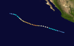 颶風布拉斯 路徑圖