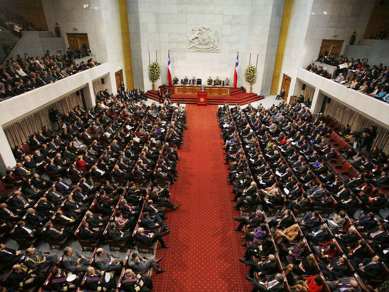 智利議會在開會