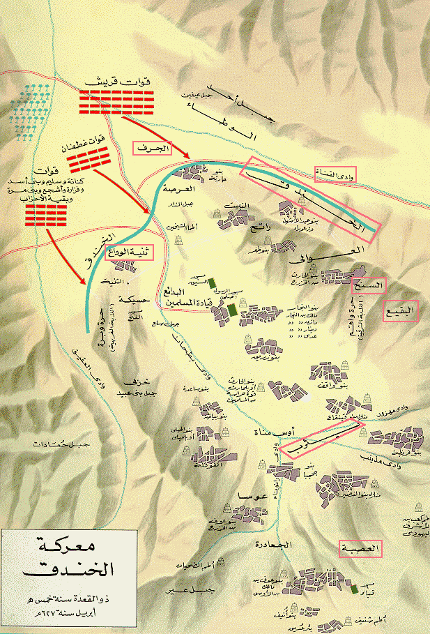 壕溝之戰地圖