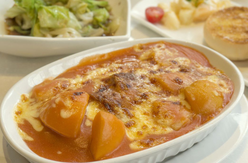 焗豬排飯 焗豬排飯