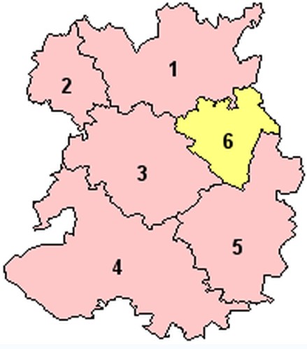 2009年4月前的行政區劃