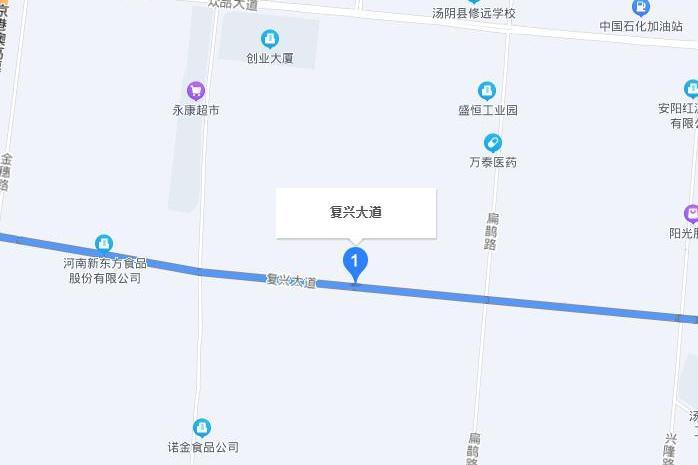 復興大道(河南省安陽市復興大道) 復興大道(河南省安陽市復興大道)