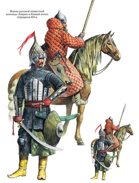 倉促應戰的俄軍波耶爾貴族騎兵