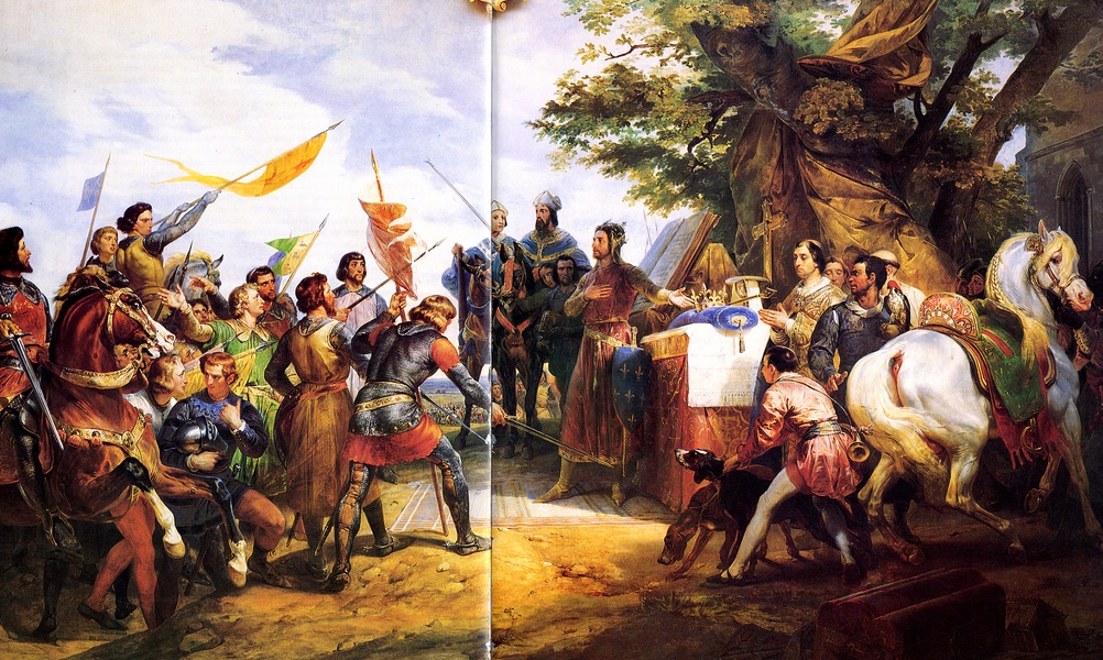 腓力二世在布紋戰役前