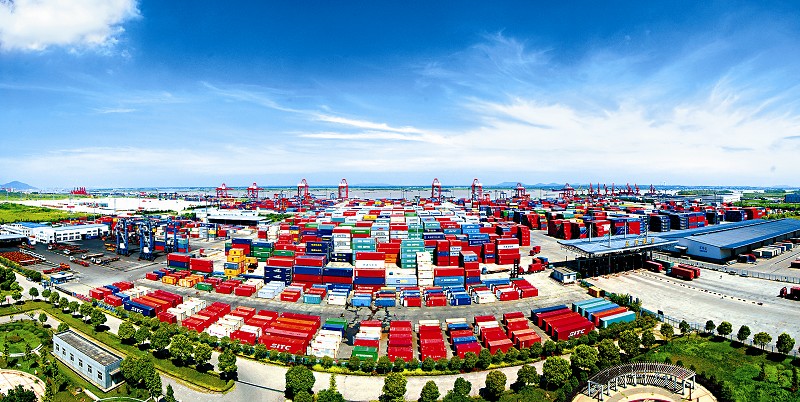 亞洲最大內河港口——南京港